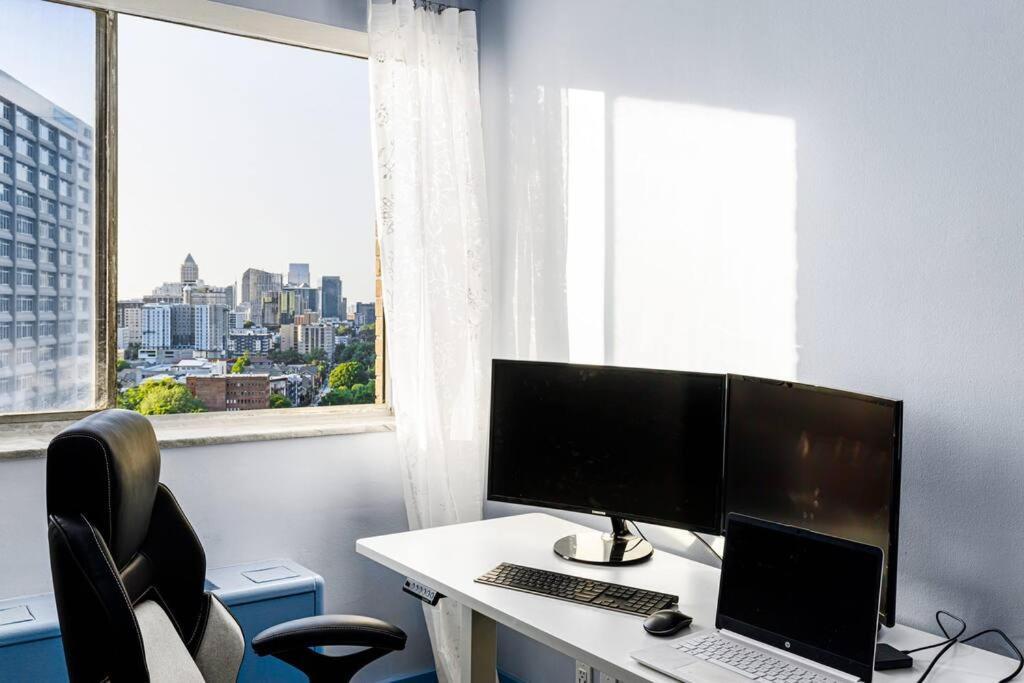 2208-Top Flr-Work/Game Sta-600 Mb-1 Free Park-King Atlanta Buitenkant foto